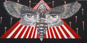 The Moth - Street Art